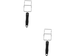 Hemobllo Conjunto De 2 Pinça Ergonômica Para Pratos Queimados No Forno, Com Clipe Para Bandejas E Cabo Ajustável