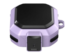2026-capa Protetora De Silicone Para Samsung Galaxy Buds 2/live/pro, Cor Preta E Roxa, Resistente A Impactos
