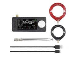 Si4732 Mini Rádio 10khz 180mhz Receptor de Portátil + 2 Kit Antena Tipo Am Fm Hf Sw Mw Vhf Rá Dio GOKOCO