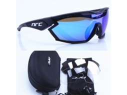 (estilo F) Óculos De Ciclismo Unissex Com 3 Lentes E Proteção Uv400.