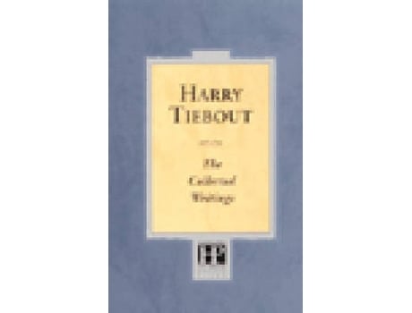 Livro Harry Tiebout (Inglês)