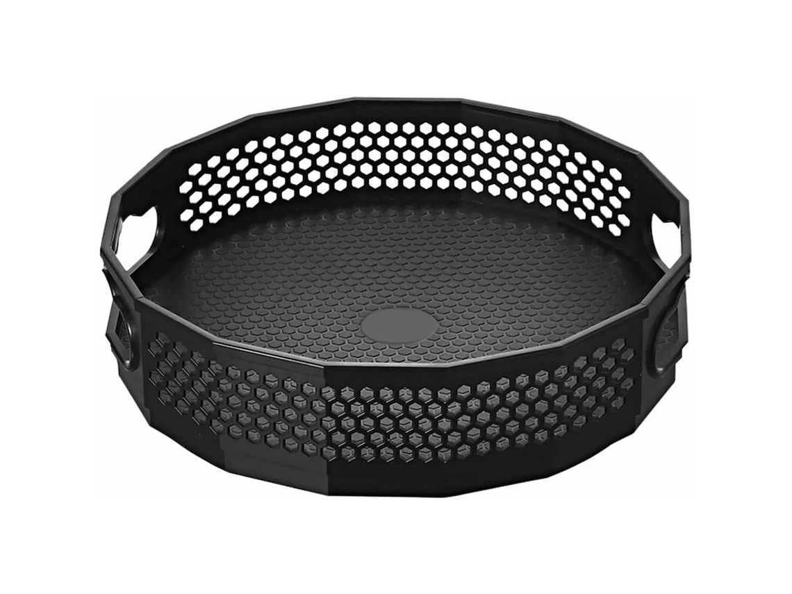 Bandeja Giratória Plástico 30x10cm Rotativo Cozinha