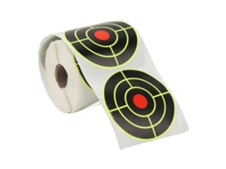2026altiro-250 Peças De Papel Branco Autoadesivo Redondo Com Impacto Verde Fluorescente Para Treinamento De Pontuação