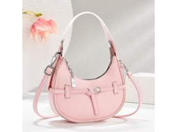 Mala De Ombro De Mulher Bolsa Elegante Para Usar Debaixo Do Braço (rosa) Cuich
