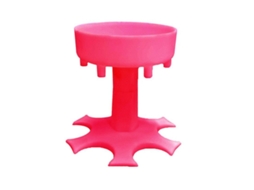 Dispensador de Vino con Portavasos, 6 Copos, Accesorio para Fiestas, Bar, Material ABS S/MARCA