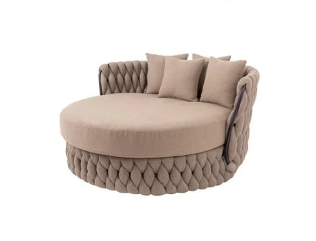 Sofá de Exterior DUDECO (Alumínio - Bege)