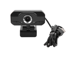 Webcam Usb Hd Mini 1080p Com Microfone Para Videoconferência Brilvibera