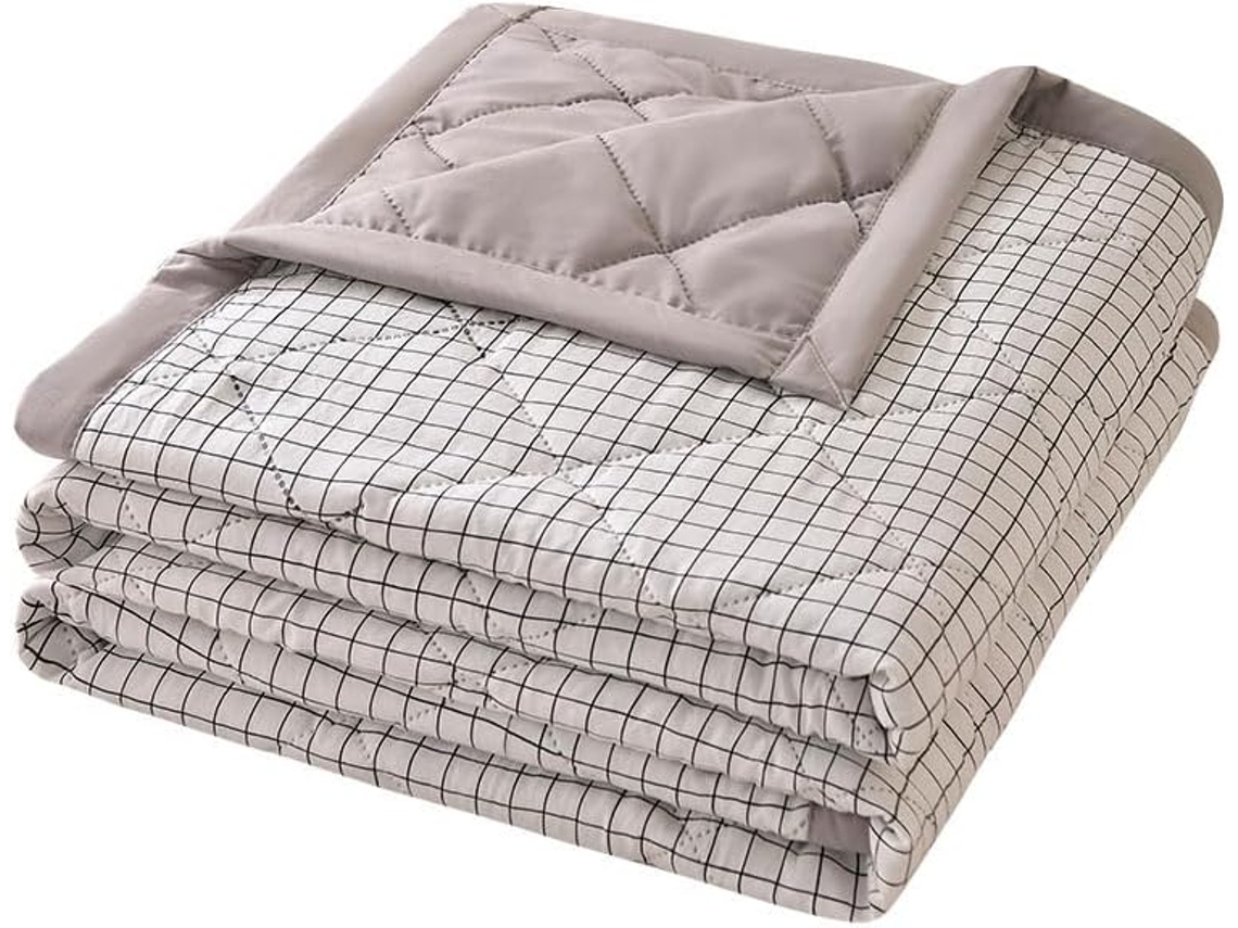 Colcha Acolchoada Fansu Capa de Cama Manta para Ar Condicionado Edredom Microfibra Conjunto Sofá Cobertor Toda