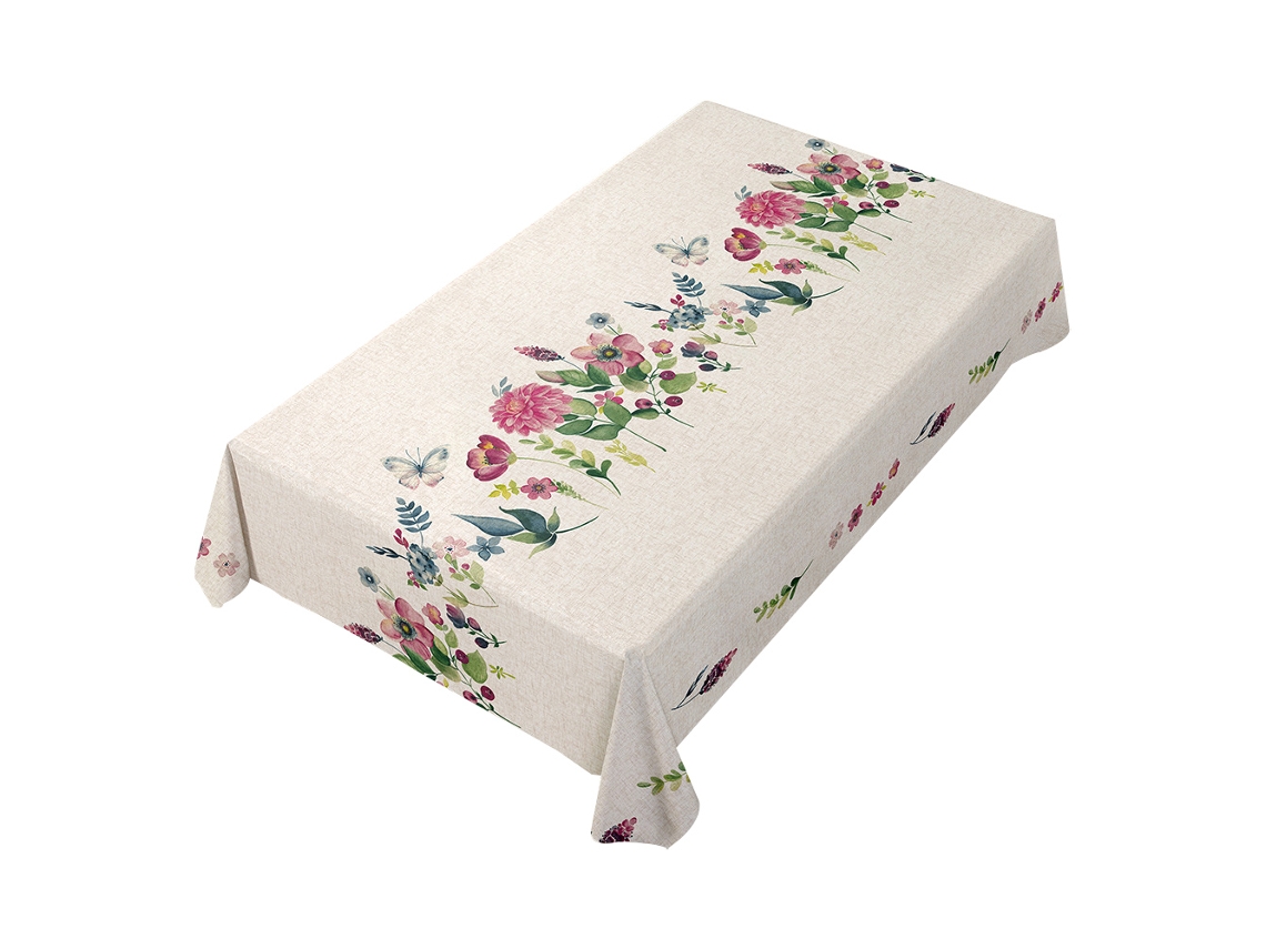 Toalha de Mesa de Vinil À Prova D'Água de Plástico Pvc Toalha de Mesa À Prova D'Água para Jantar 140X140Cm