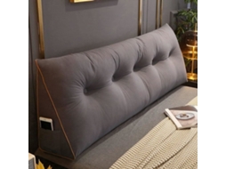 Lurelia Travesseiro, Ergonómico, Capa Lavável, Para Dormir De Lado, 60 X 20 X 50cm, Cinza Escuro / Cinza