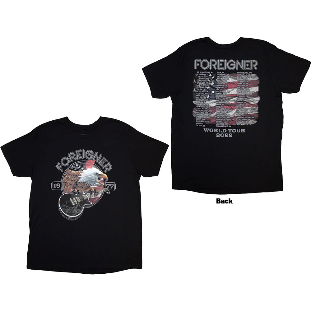 Rockinstone Foreigner Eagle T-shirt Classic（xxxl）