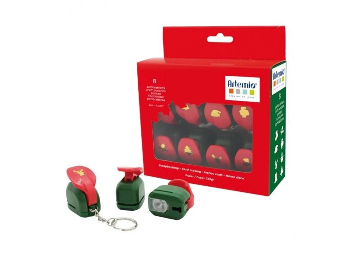 Furador ARTEMIO Kit de 8 Socos de Natal