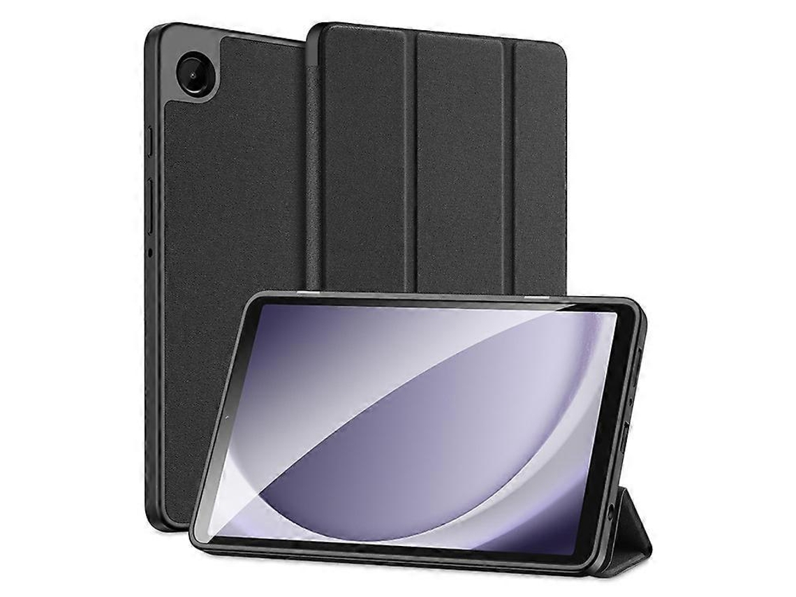 Capa De Couro Dobrável Tripla Com Suporte Para Tablet Dux Ducis Domo Series Compatível Com Samsung Galaxy Tab A9.
