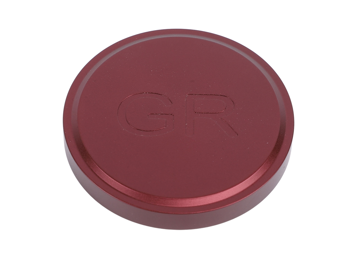 Tapa De Objetivo De Cámara Para Gr2 Gr3 Gr3x 55mm Aluminio Con Algodón Protector Para Fotógrafos Rojo Vino