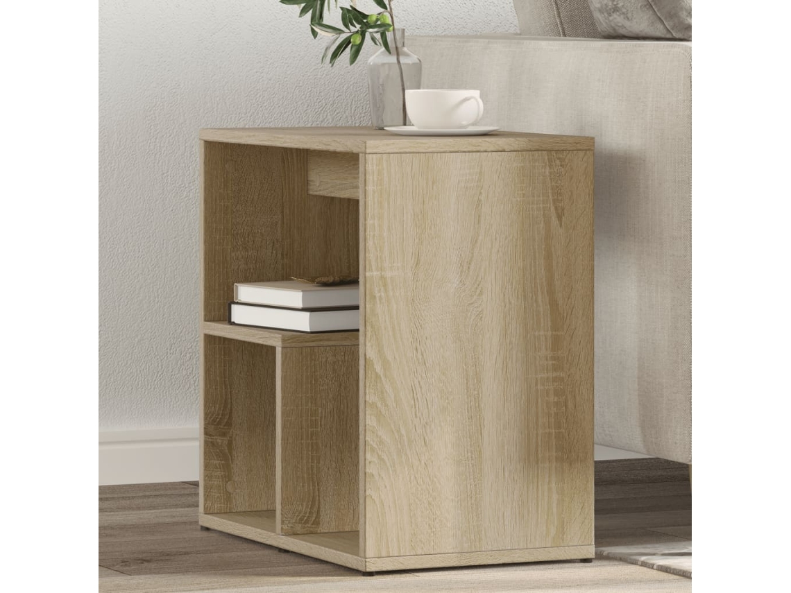 Vidaxl Mesas Apoio 2 Pcs 50x30x50 Cm Derivados Madeira Carvalho Sonoma