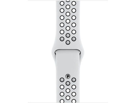 Bracelete APPLE Watch 40 mm Sport Band Nike Platina-Pura, Preto