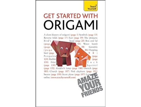 Livro Get Started with Origami Teach Yourself de Robert Harbin (Inglês)