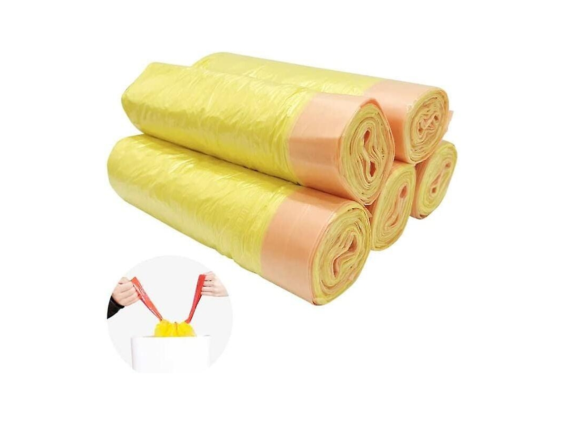 Sacos De Lixo, 20 L, 75 Unidades, Cordão, Impermeável, Lurelia