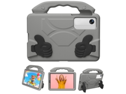 Capa Infantil Para Lenovo Xiaoxin Pad Pro Gt Tb-710fu 11.1"(2025) Para Tablet Com Pega E Suporte, Leve E Resistente A Impactos Cinza Hexinyigjly