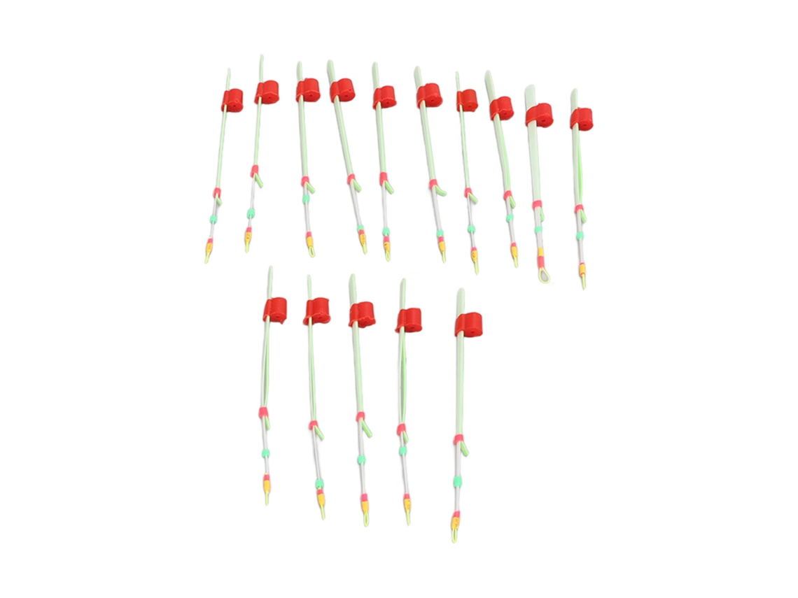 Top Tipps de Vara de Pesca de Gelo Mini Portátil 15pcs