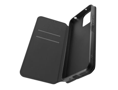 Capa Para Xiaomi Redmi 12 Ushion Pele Magnética Preto