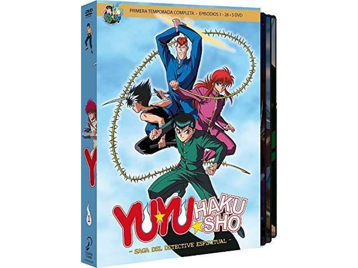 DVD Yu Yu Hakusho Box 1 Episodios 1 A 28 (Edição em Espanhol)