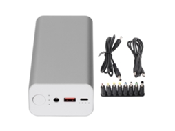 Power Bank 30000mah Carregador Portátil 65w Bateria Grande Capacidade Liga de Alumínio Interface Dc | S/MARCA