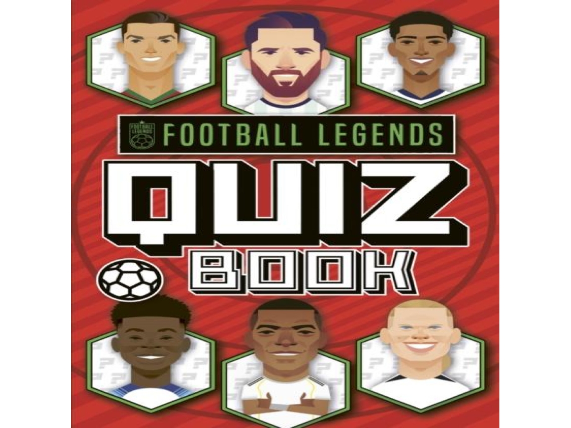 Livro Football Legends Quiz Book de George Maudsley (Inglês)