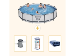 Bestway Piscina Bestway Steel Pro Max Redonda - 366x76 Cm - 4-peças S22333