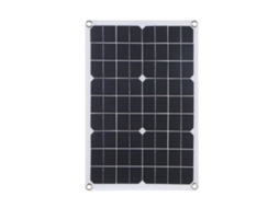 Kit De Painéis Solares Flexíveis Laxiscreed De 18w Com 2 Usb E Silicone Monocristalino