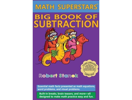 Livro Math Superstars Big Book Of Subtraction, Library Hardcover Edition De Robert Stanek (inglês - Capa Dura)
