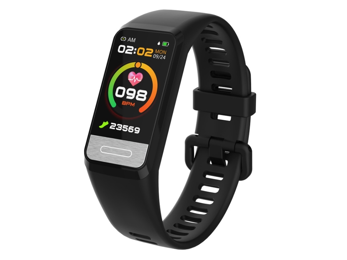 Pulseira Inteligente Halinuia Modelo H03 (tela Tft Hd 1,14", Acompanhamento Constante Do Oxigénio No Sangue Corporal)