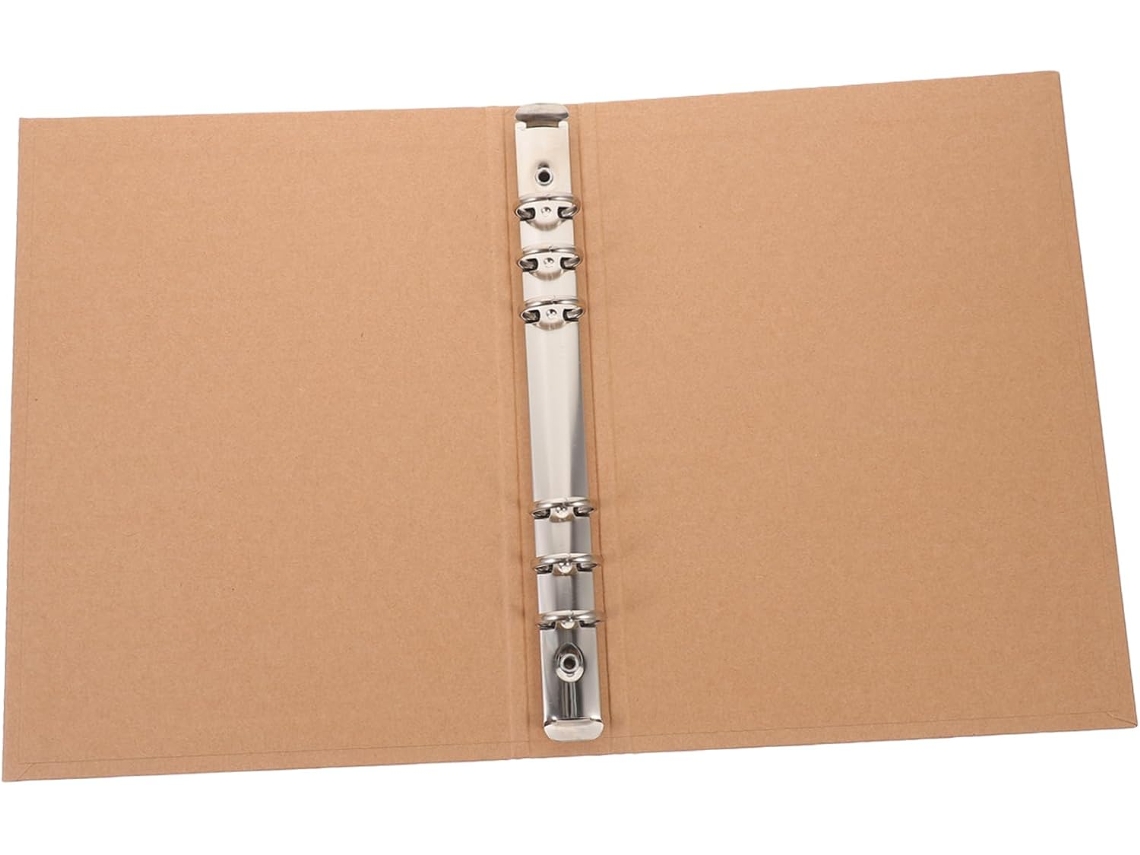 Pasta Kraft A5, Capa Reutilizável Para Caderno, Estojo Protetor Para Estudantes E Escritório Gokoco