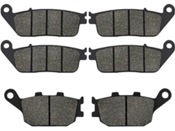 Pastilhas de Freio Universais Dianteiras Ou Traseiras para Motocicletas Compatíveis Design Avançado Redução