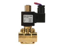 Válvula Solenoide De Latón Normally Open G3/8'' Para Agua/aire 0-1.6mpa (ac110v)