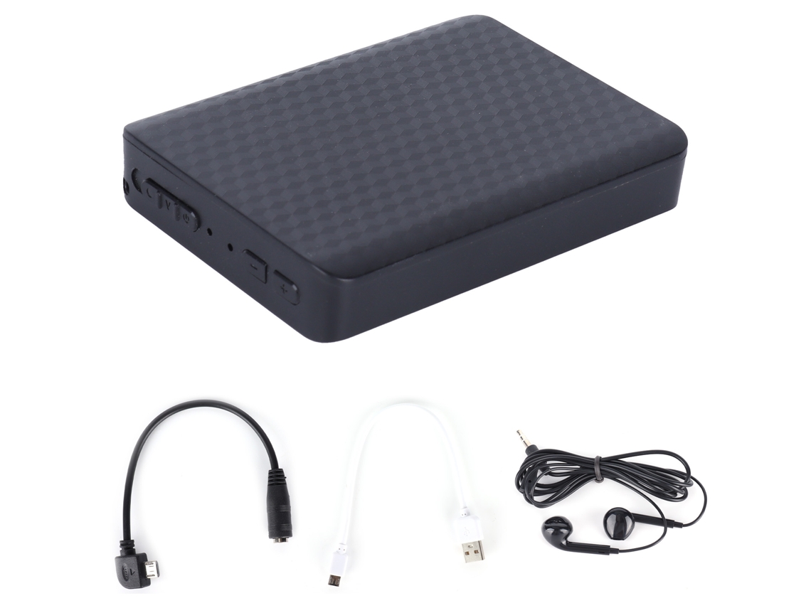Aetheria gravador de Voz Q85 de Alta Definição com Redução de Ruído e Reprodutor Mp3 4gb