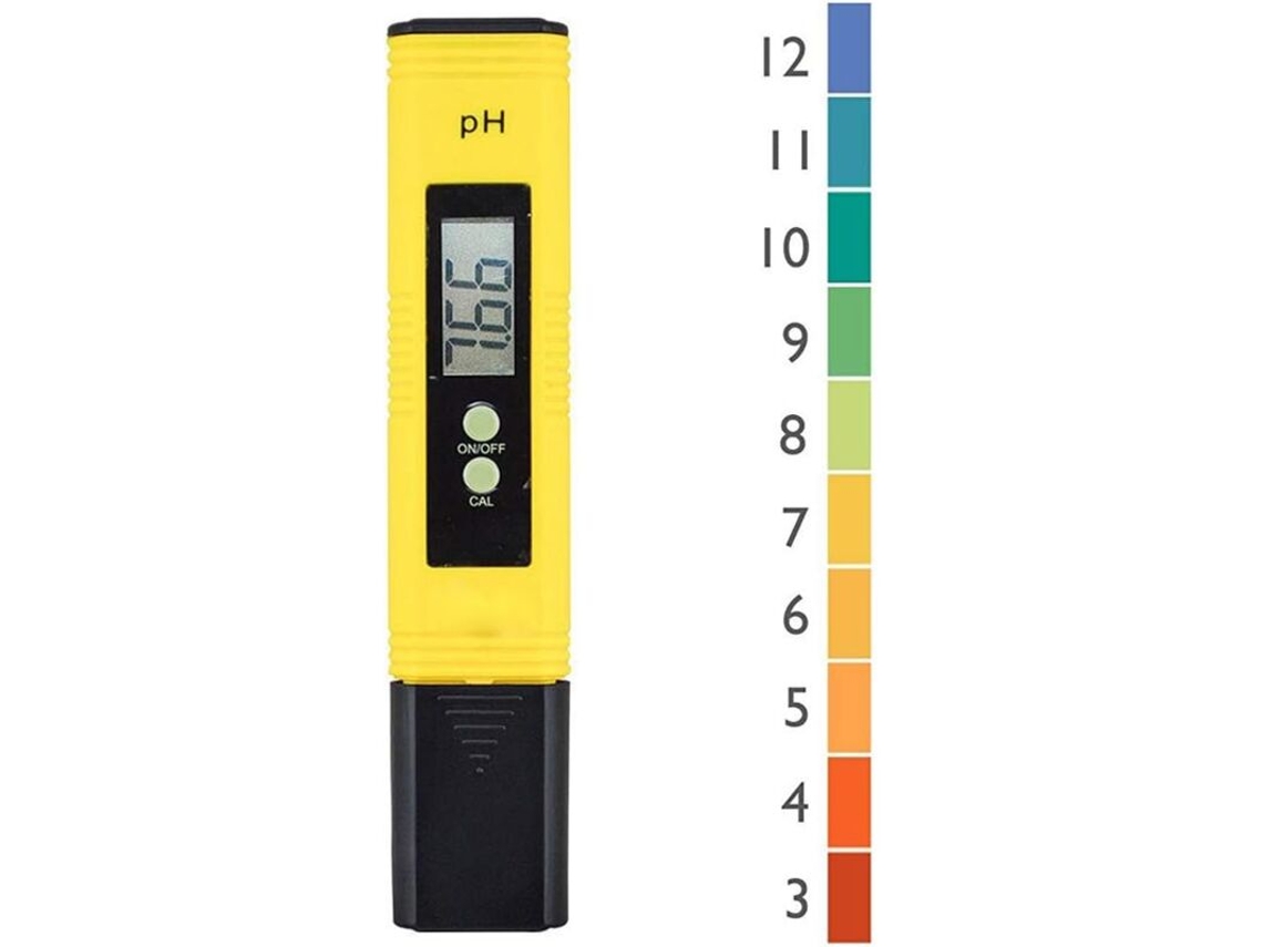 Medidor de pH Profissional AQUAFORGE com Calibração Automática 0-14