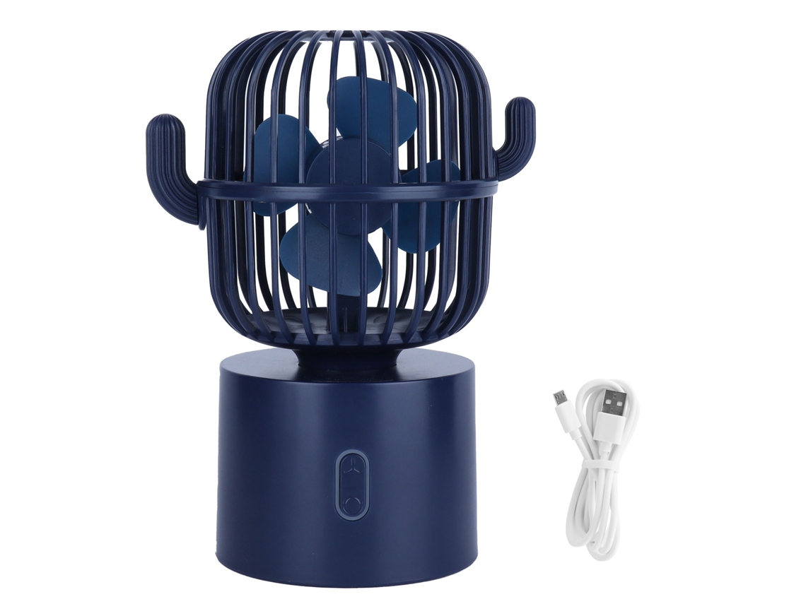 Ventilador Mini Cactus Usb Recarregável | S/MARCA