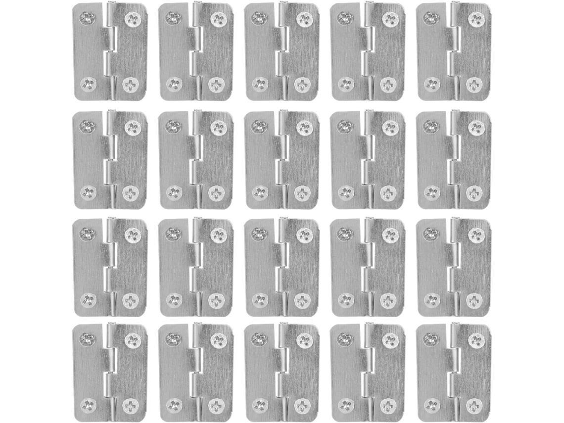 Dobradiças Pequenas, 20 Peças, Ferragens Decorativas Para Gavetas Com Parafusos, Para Casinhas De Pássaros E Caixas