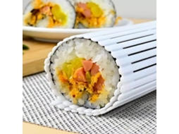 Esteira De Sushi Reutilizável Em Plástico Pp, Ideal Para Enrolar Sushi, Kit Para Fazer Sushi Em Casa Ou Enrolar Bolos