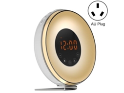 Lurelia Despertador Analógico Com Luz Para Dormir, Nascer Do Sol E Pôr Do Sol, Com Rádio Fm (australiano)