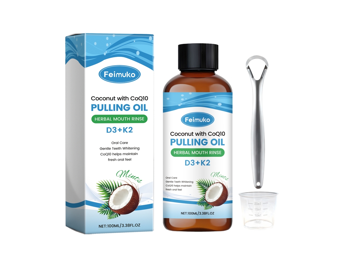 Feimuko Enxaguante Bucal com Efeito Refrescante para Dia a Dia LAXISCREED