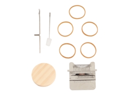 Máquina de Tejer Mini para Reparaciones Con 12 Ganchos Acero Inoxidable Madera Fácil de Usar para Alfombras Bufandas Ropa