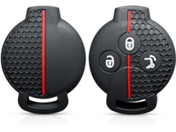 Capa De Silicone Para Chave Carro Mercedes Benz Smart 451, 450-roadster, K Smart City, Fortwo Coupe, Cabrio, Crossblade