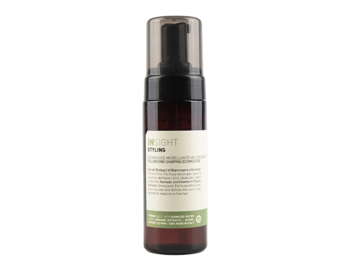 Mousse para Cabelo Volumizador e Modelador, 150 ml Insight
