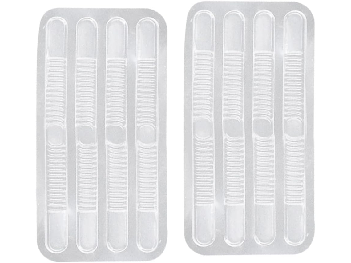 Ipetboom 2-adesivos Antidesgaste Para Salto Alto, Fitas De Silicone Finas E Invisíveis, Alívio Para Sapatos De Salto