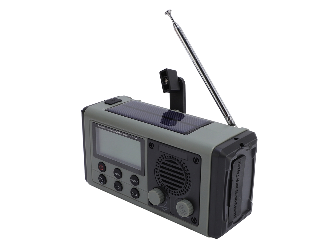 Rádio Emergência Solar Mão LAXISCREED