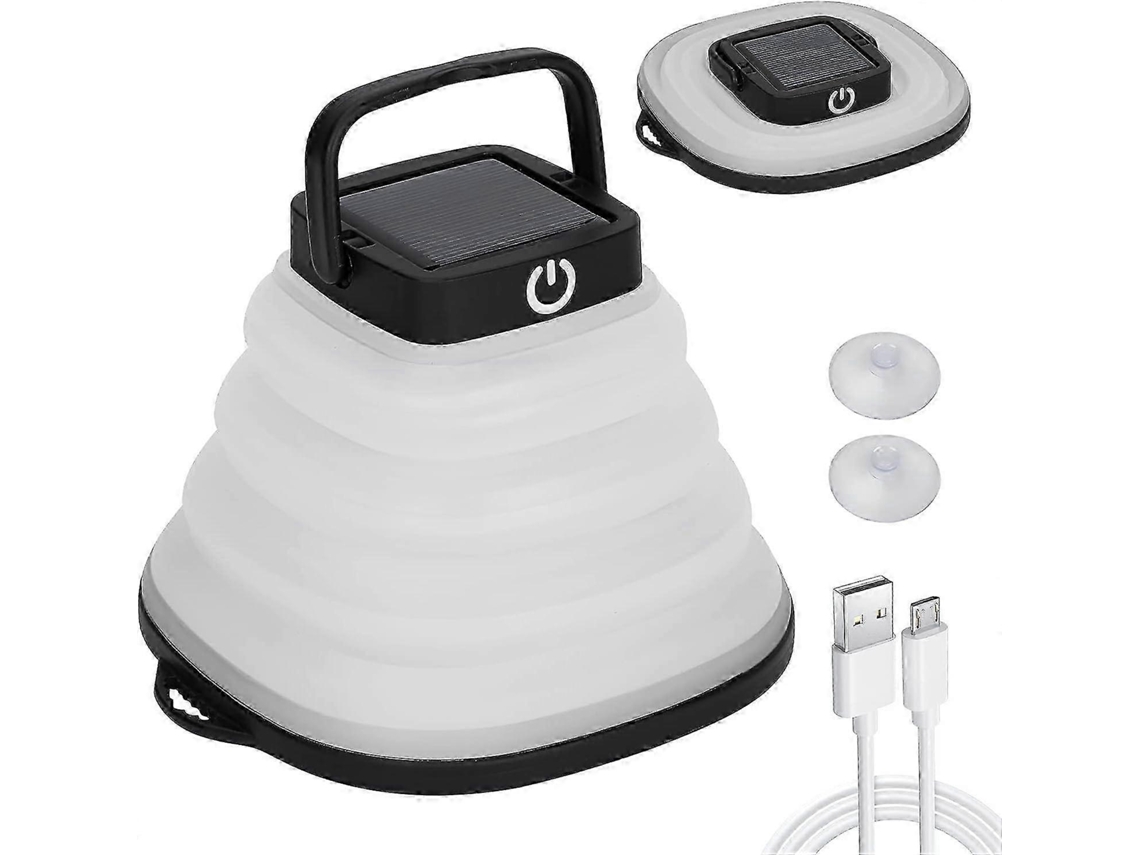 Lanternas De Acampamento, Lanterna Solar Led, Lâmpada Dobrável Led, Lâmpada De Acampamento, 3 Modos De Escurecimento Olysi Shop