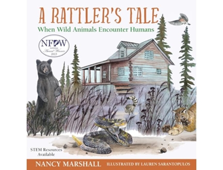 Livro A Rattlers Tale When Wild Animals Encounter Humans de Nancy Hicks Marshall (Inglês)