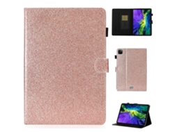 Capa de couro inteligente com glitter Webake para iPad Pro 11 (2024)